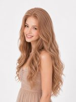 28 Inch Strawberry Blonde HD Lace Front Body Wave Wig