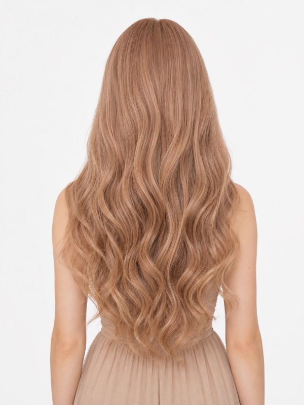 28 Inch Strawberry Blonde HD Lace Front Body Wave Wig